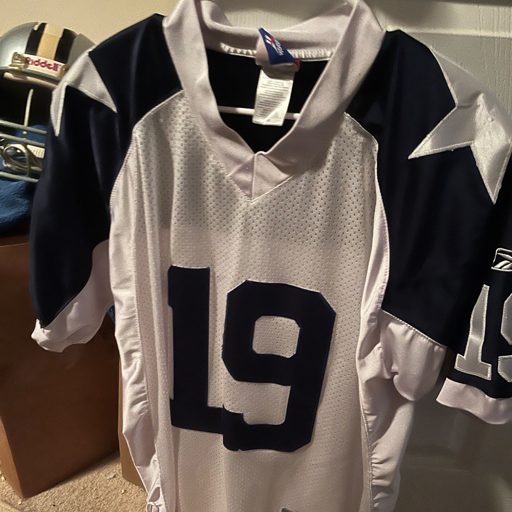 Reebok #19 jersey size 48
